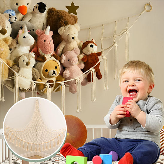 Hamac Peluche : La Solution Élégante pour Ranger les Jouets