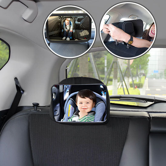 Miroir Voiture pour Bébé : Sécurité et Tranquillité d'Esprit pour les Parents