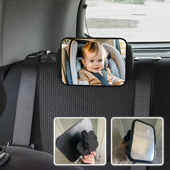 Miroir Voiture pour Bébé : Sécurité et Tranquillité d'Esprit pour les Parents