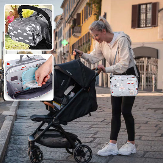 Le Sac à Langer Compact : Votre Allié Indispensable pour les Sorties avec Bébé