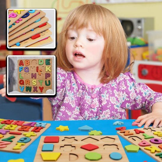 Puzzle 3D en Bois : Jeux Éducatifs et Écologiques pour Enfants