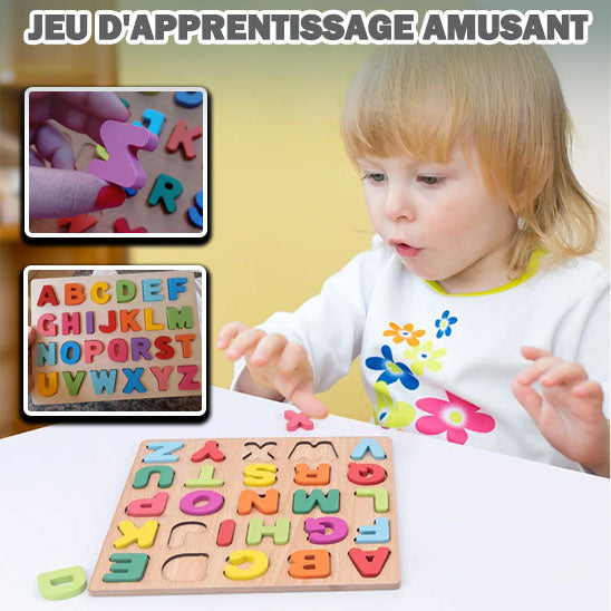 Puzzle 3D en Bois : Jeux Éducatifs et Écologiques pour Enfants